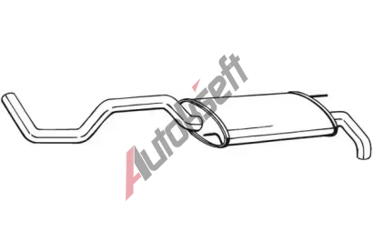 BOSAL Zadn tlumi vfuku BS 279-117, 279-117