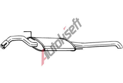 BOSAL Zadn tlumi vfuku BS 279-461, 279-461