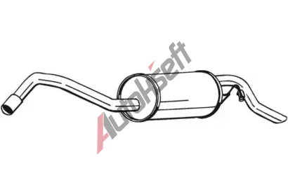BOSAL Zadn� tlumi� v�fuku BS 279-559, 279-559