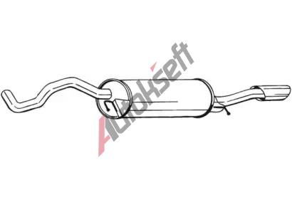 BOSAL Zadn tlumi vfuku BS 279-563, 279-563