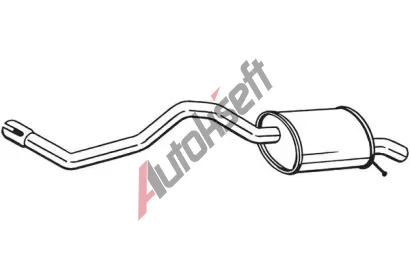 BOSAL Zadn tlumi vfuku BS 279-637, 279-637