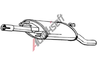 BOSAL Zadn� tlumi� v�fuku BS 279-653, 279-653