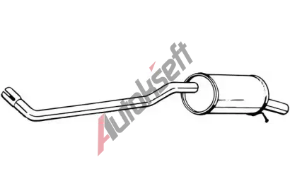 BOSAL Zadn tlumi vfuku BS 279-671, 279-671