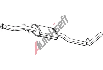 BOSAL Stedn tlumi vfuku BS 279-701, 279-701