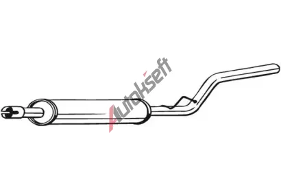 BOSAL Střední tlumič výfuku BS 280-169, 280-169 BOSAL Střední tlumič výfuku BS 280-169, 280-169