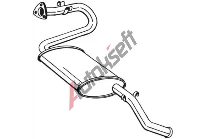 BOSAL Zadn tlumi vfuku BS 280-273, 280-273