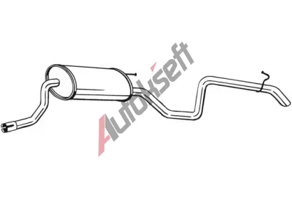 BOSAL Zadn tlumi vfuku BS 280-277, 280-277