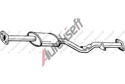 BOSAL Střední tlumič výfuku BS 280-811, 280-811 BOSAL Střední tlumič výfuku BS 280-811, 280-811