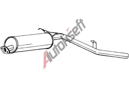 BOSAL Zadn tlumi vfuku BS 281-077, 281-077