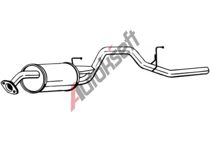 BOSAL Zadn tlumi vfuku BS 281-087, 281-087