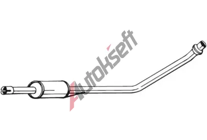 BOSAL Stedn tlumi vfuku BS 281-235, 281-235