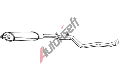 BOSAL Stedn tlumi vfuku BS 281-287, 281-287