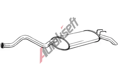 BOSAL Zadní tlumič výfuku BS 281-335, 281-335  BOSAL Zadní tlumič výfuku BS 281-335, 281-335