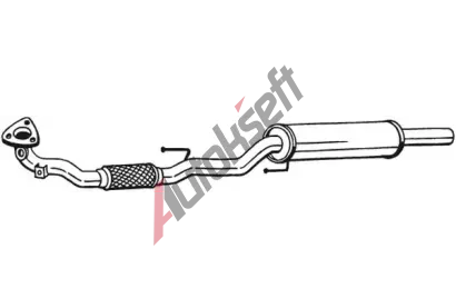 BOSAL Pedn tlumi vfuku BS 281-483, 281-483