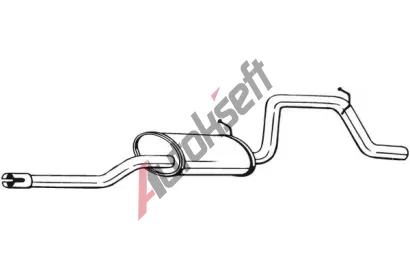 BOSAL Zadn tlumi vfuku BS 281-519, 281-519