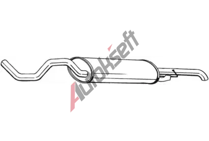 BOSAL Zadn tlumi vfuku BS 281-533, 281-533