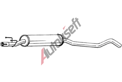 BOSAL Stedn tlumi vfuku BS 281-541, 281-541