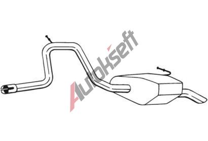 BOSAL Zadn tlumi vfuku BS 281-709, 281-709