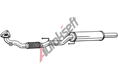 BOSAL Pedn tlumi vfuku BS 281-769, 281-769