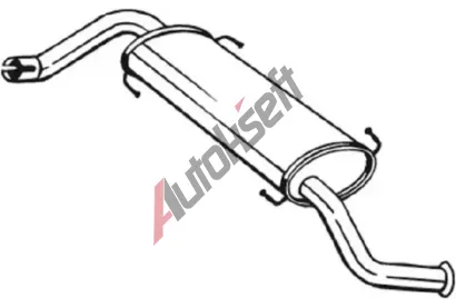 BOSAL Zadn tlumi vfuku BS 281-859, 281-859