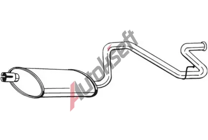 BOSAL Zadn tlumi vfuku BS 281-869, 281-869