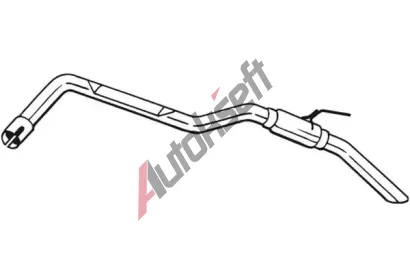 BOSAL Zadn tlumi vfuku BS 281-881, 281-881