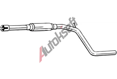 BOSAL Stedn tlumi vfuku BS 281-957, 281-957