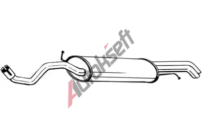 BOSAL Zadn tlumi vfuku BS 281-967, 281-967