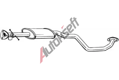 BOSAL Stedn tlumi vfuku BS 282-129, 282-129