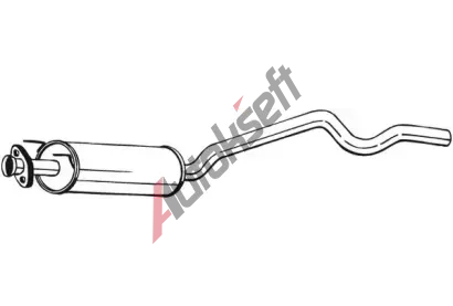 BOSAL Stedn tlumi vfuku BS 282-309, 282-309