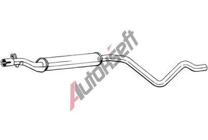 BOSAL St�edn� tlumi� v�fuku BS 282-509, 282-509