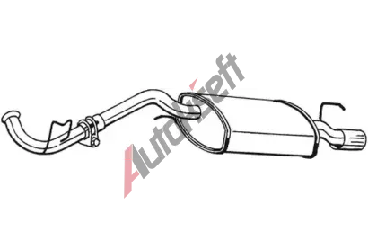 BOSAL Zadn tlumi vfuku BS 282-511, 282-511