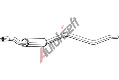 BOSAL Stedn tlumi vfuku BS 282-531, 282-531