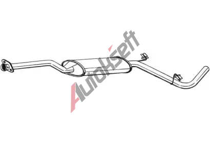 BOSAL Stedn tlumi vfuku BS 282-651, 282-651