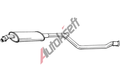 BOSAL Stedn tlumi vfuku BS 282-663, 282-663