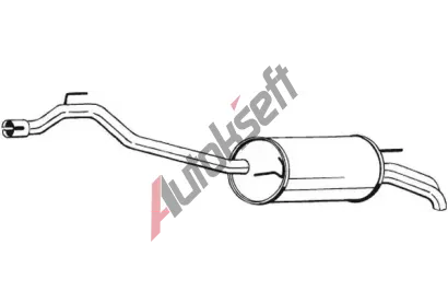 BOSAL Zadn tlumi vfuku BS 282-691, 282-691