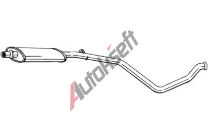 BOSAL St�edn� tlumi� v�fuku BS 282-795, 282-795