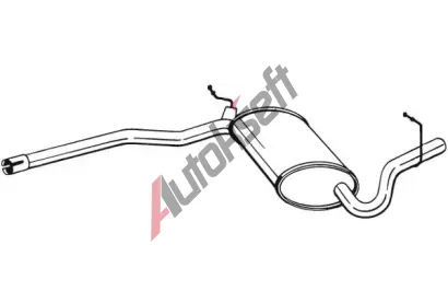 BOSAL Stedn tlumi vfuku BS 282-915, 282-915