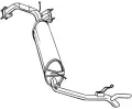 Zadn tlumi vfuku BOSAL ‐ BS 282-975