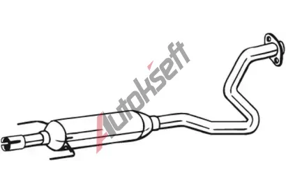 BOSAL Stedn tlumi vfuku BS 282-983, 282-983