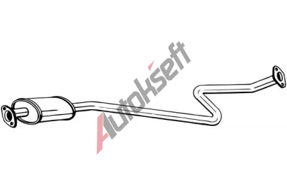 BOSAL Stedn tlumi vfuku BS 283-195, 283-195