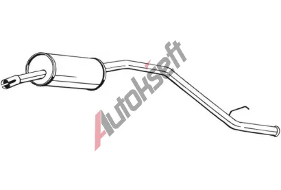 BOSAL Zadn tlumi vfuku BS 283-295, 283-295