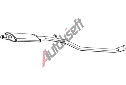 BOSAL Stedn tlumi vfuku BS 283-389, 283-389