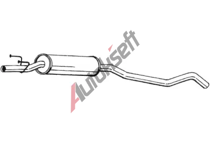 BOSAL Stedn tlumi vfuku BS 283-583, 283-583