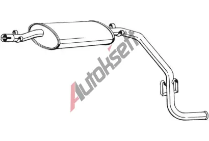 BOSAL Zadn� tlumi� v�fuku BS 283-685, 283-685