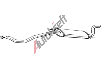 BOSAL Zadn tlumi vfuku BS 283-741, 283-741
