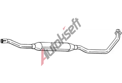 BOSAL Stedn tlumi vfuku BS 283-991, 283-991