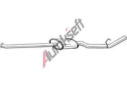 BOSAL Stedn tlumi vfuku BS 284-079, 284-079