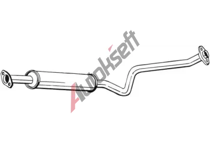 BOSAL Stedn tlumi vfuku BS 284-099, 284-099