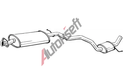 BOSAL Stedn tlumi vfuku BS 284-111, 284-111